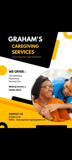 Grahams Caregiving Services Day Care Services St. Andrew
