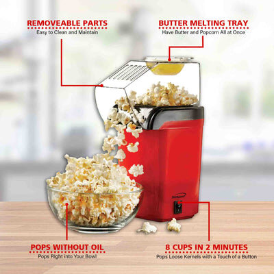 HOT AIR POP CORN MAKER