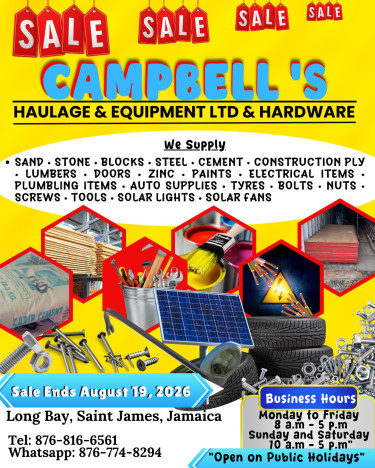 Campbells Haulage And Hardware Construction Services Campbells Haulage And Hardware