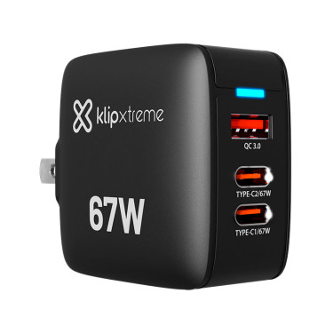 Wall Charger 67W KMC-500 2xUSB-C PD3.0 + USB-A QC3 Phone Accessories Pembroke Hall, Off Washington Boulevard