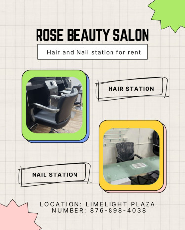 Nails And Hair Station Available 