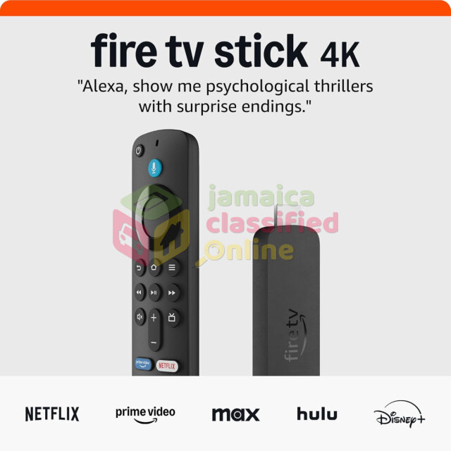 Amazon Fire TV Stick 4K (newest Model)  Comes Wit