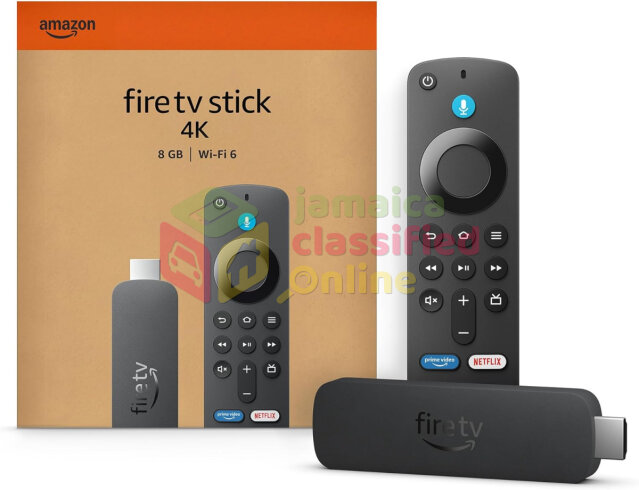 Amazon Fire TV Stick 4K (newest Model)  Comes Wit Entertainment Kingston