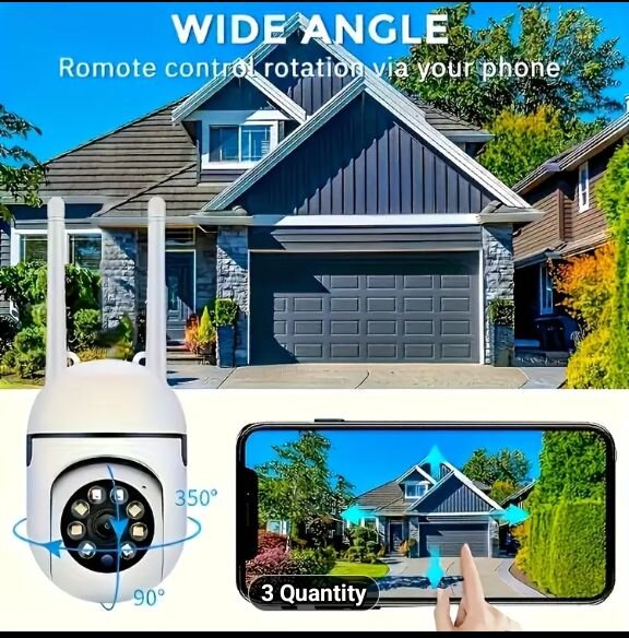 360° WiFi Smart Security Cameras]