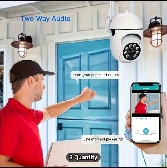 360° WiFi Smart Security Cameras]