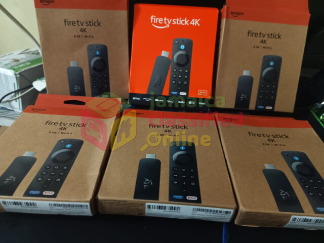 Firestick 4K - Comes With 1 Month Cable Service Entertainment Kingston