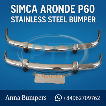 Simca Aronde P60 Stainless Steel Bumper Auto Parts Kingston