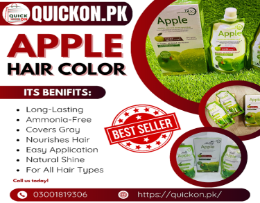 Apple Hair Color - 100% Gray Coverage, Ammonia-Fre