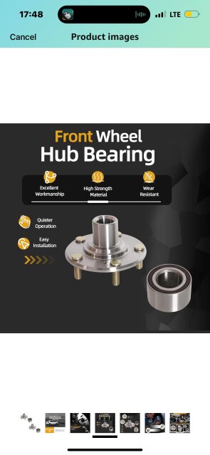 2014 Honda Civic Wheel Bearing And Hub Assembly Auto Parts Westchester