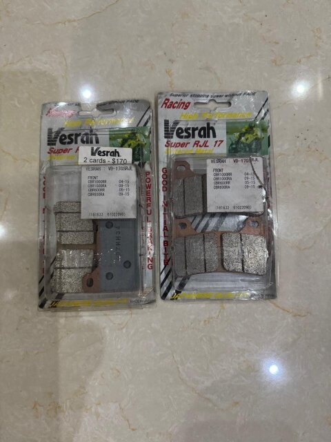 Vesrah SRJL17 Motorcycle Brake Pads