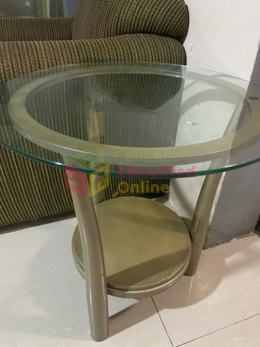 Glass Table Set 