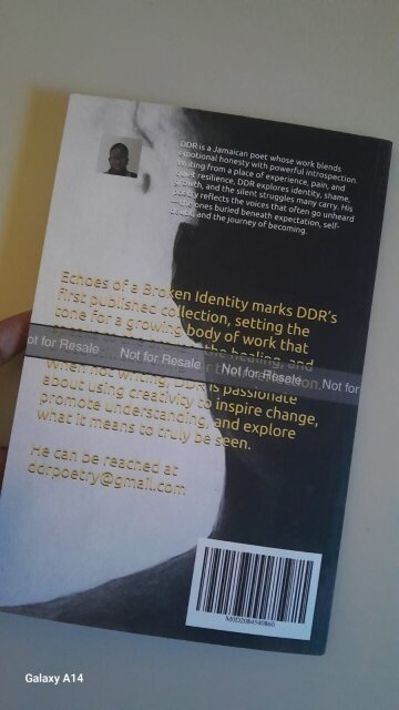 Book Of Poetry  ECHOES Of A Broken IDENTITY