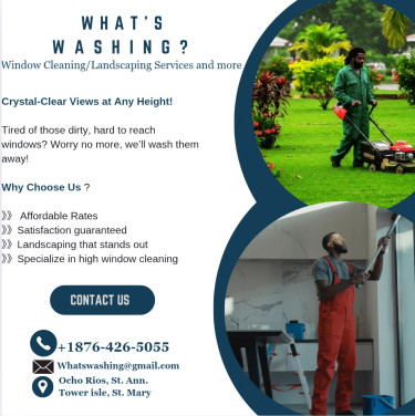 Whats Washing Cleaning Services Ocho Rios , Tower Isle St. Mary