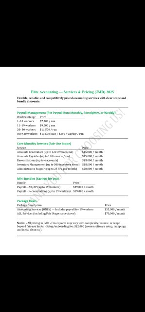Accounting/Bookkeeping Services Accounting Services Portmore
