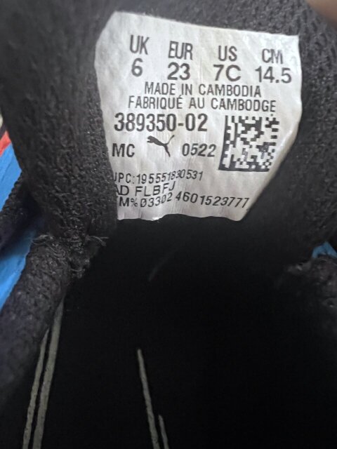 Puma Brand Toddler Sneakers