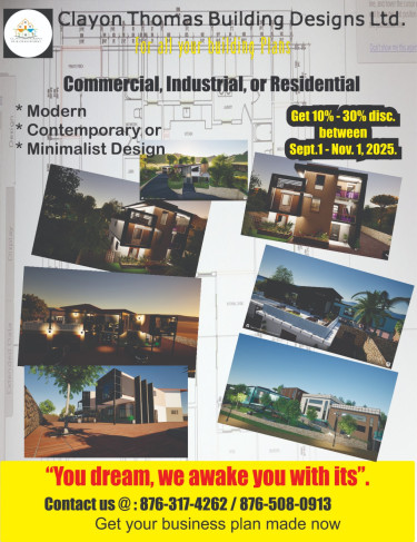 Clayon Thomas Building Design & More Construction Services Portmore