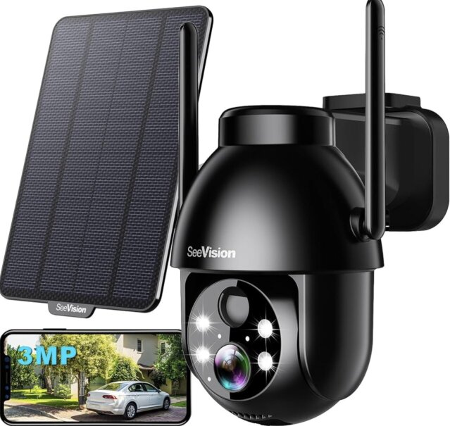 SeeVision ZY-C8 Wireless Solar Security Camera