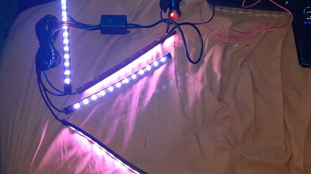 Car Footwell Lights Auto Accessories Red Hills Rd