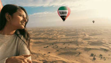 Sunrise Hot Air Balloon Flight Outdoor and Travel G-059A - DTEC 1 Silicon Oasis P.O. Box 95681, Dubai, United Arab Emirates.