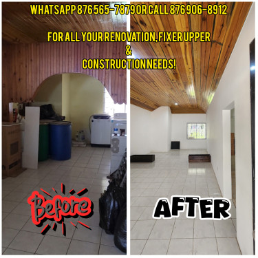 Does Your Home Or Investment Property Need Reno? Construction Services Kingston And Islandwide
