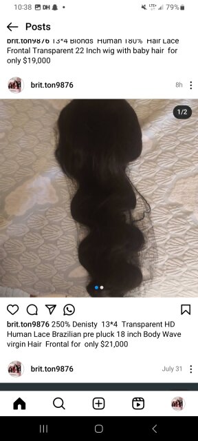 100% Hd Lace Wigs And More