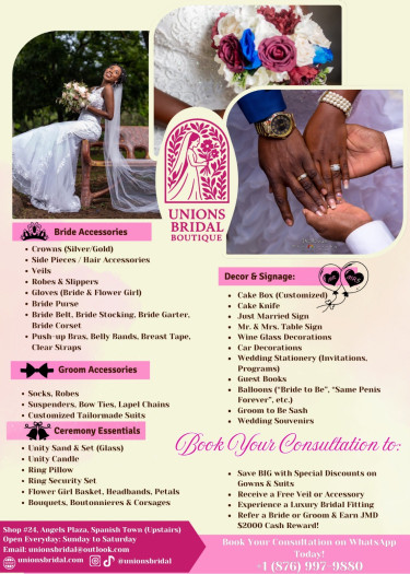 Affordable Wedding Dress & Suits 