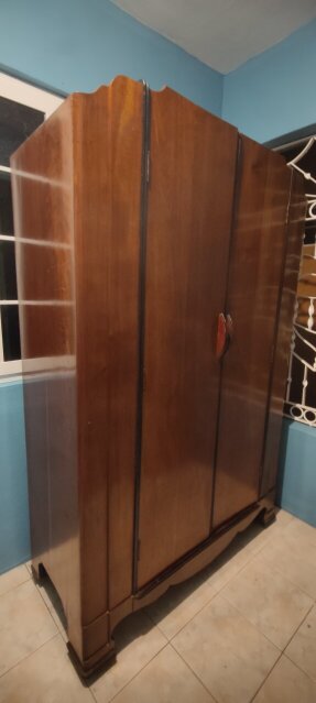 Mahogany Wardrobe On Wheels Wardrobes & Closets Greater Portmore