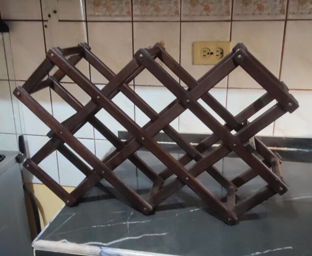 Mahogany Wood, Retractable Wine Racks!! Cupboards Greater Portmore