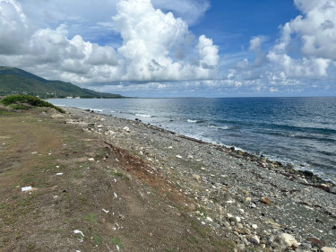 Beach Front Land For Sale In St. Thomas