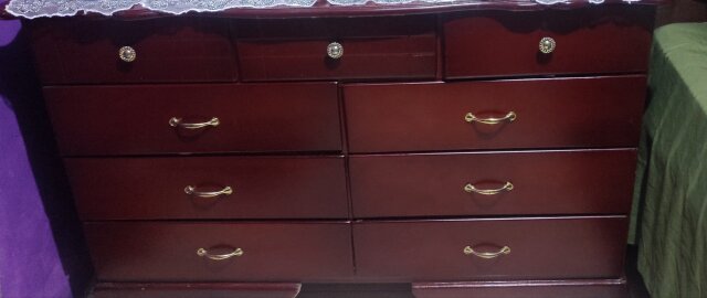 9 Draw Dresser