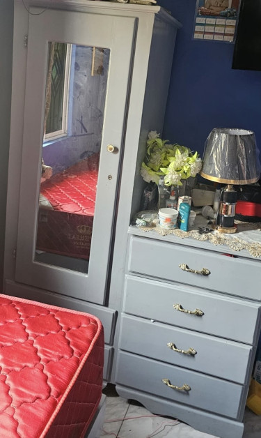 Panel Bed And Combo Robe