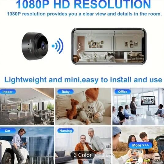 WiFi Mini Wireless Video Recorder Security Camera