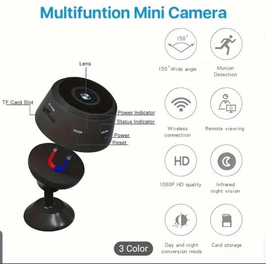 WiFi Mini Wireless Video Recorder Security Camera