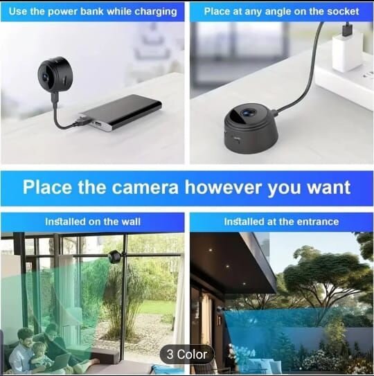 WiFi Mini Wireless Video Recorder Security Camera