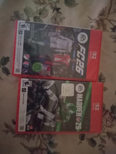 EA FC 26 And Madden 26  Game CDs, Manuals & Guides May Pen