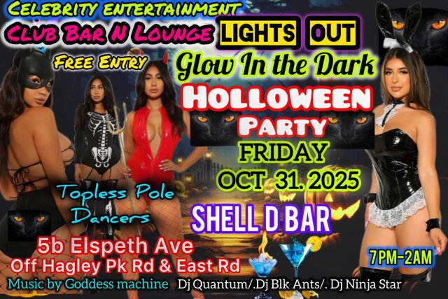 Holloween Party Friday Oct 31 Events Hagley Pk Rd