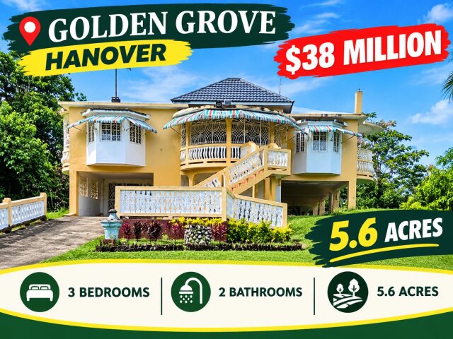 3 Bedrooms 2 Baths Golden Grove $38 MILLION Houses GOLDEN GROVE