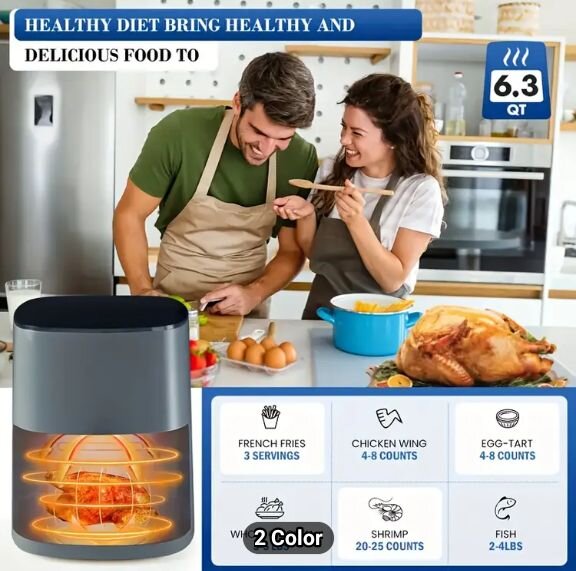 New Intelligent Air Fryer