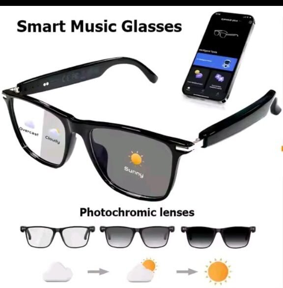 Smart Glasses With Auto-Dimming Lenses Phone Accessories Portmore