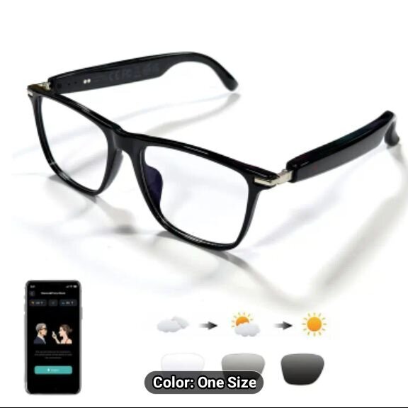 Smart Glasses With Auto-Dimming Lenses