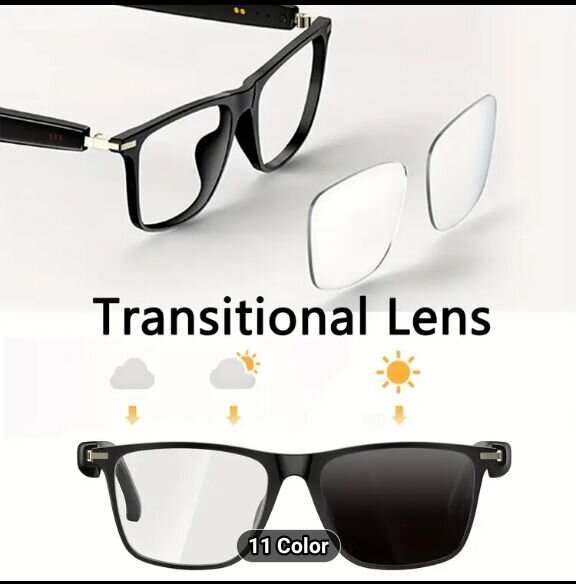 Smart Glasses With Auto-Dimming Lenses