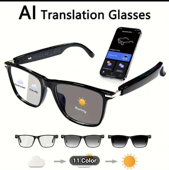 Smart Glasses With Auto-Dimming Lenses