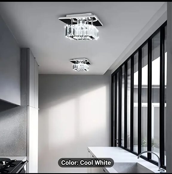 Semi Flush Mount Crystal Lighting Chandelier