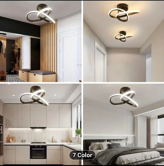 Modern LED Dimmable Chandelier Light