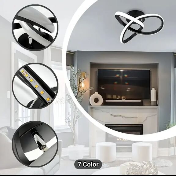 Modern LED Dimmable Chandelier Light