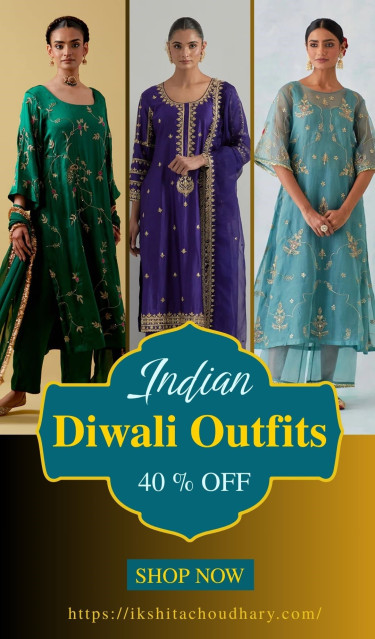 Buy The Most Classy Looking Indian Diwali Outfits Women's Clothes New Delhi