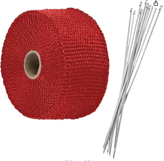Heat Wrap Exhaust Auto Accessories Kingston