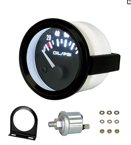 Oil Pressure Gauge Auto Parts Kingston