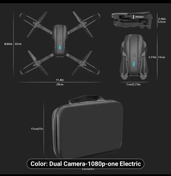 E99 Drone With One Click Takeoff And Landing