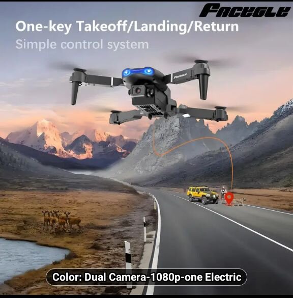 E99 Drone With One Click Takeoff And Landing